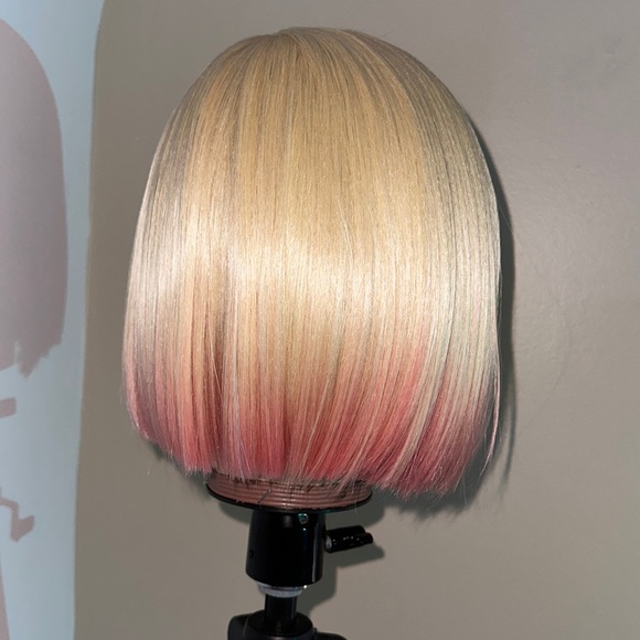 Other - Synthetic bob blonde wig